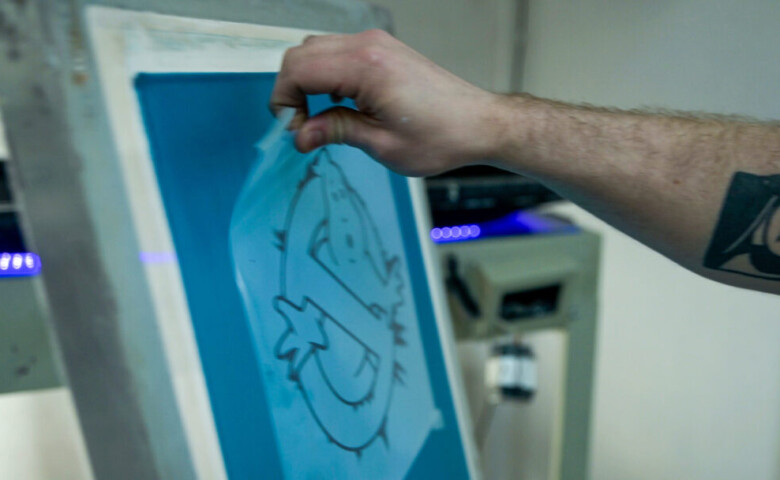 The Screen Printing Process in the UK