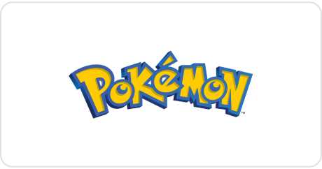 pokemon logo text on a white background.