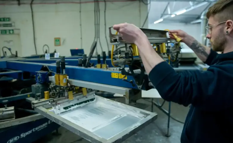 How Screen Printing Works