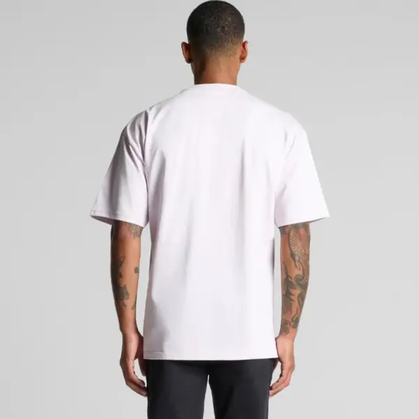 AS Colour Heavy Tee 5080 heavy-weight oversized blank t-shirt back view