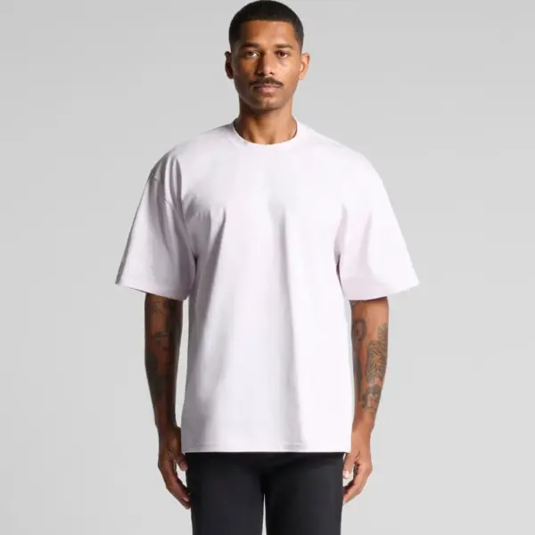 AS Colour Heavy Tee 5080 heavy-weight oversized blank t-shirt front view