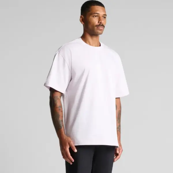 AS Colour Heavy Tee 5080 heavy-weight oversized blank t-shirt turned view