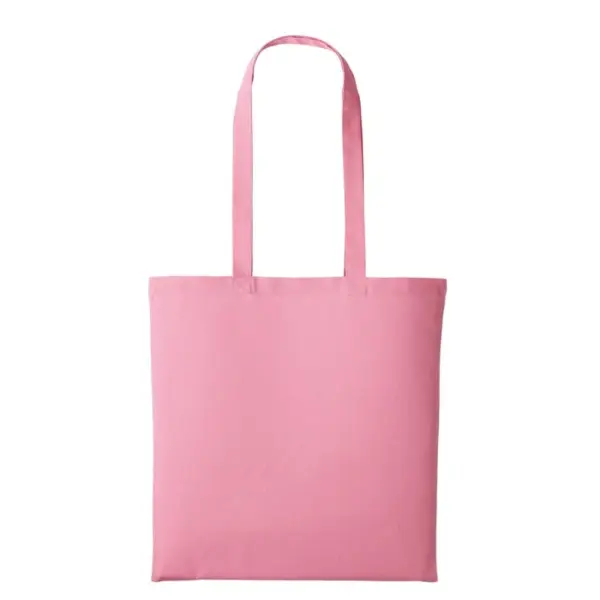 Nutshell Cotton Shopper Long Handle RL100 blank tote bag personalised shopper.