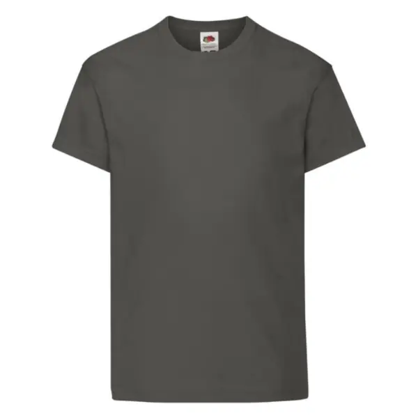 Fruit of the Loom Original Kids Tee blank unisex children’s t-shirt front view