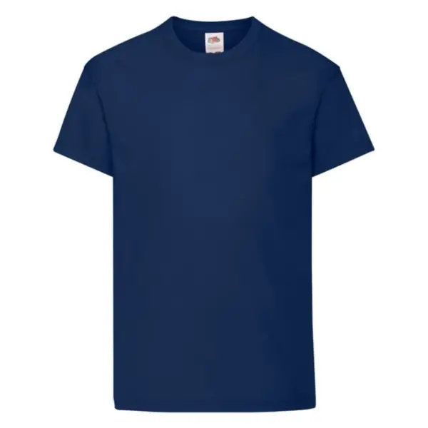 Fruit of the Loom Original Kids Tee blank unisex children’s t-shirt front view