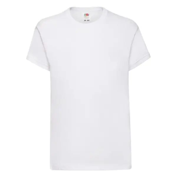 Fruit of the Loom Original Kids Tee blank unisex children’s t-shirt front view